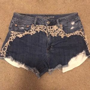 American eagle shorts festival hi rise